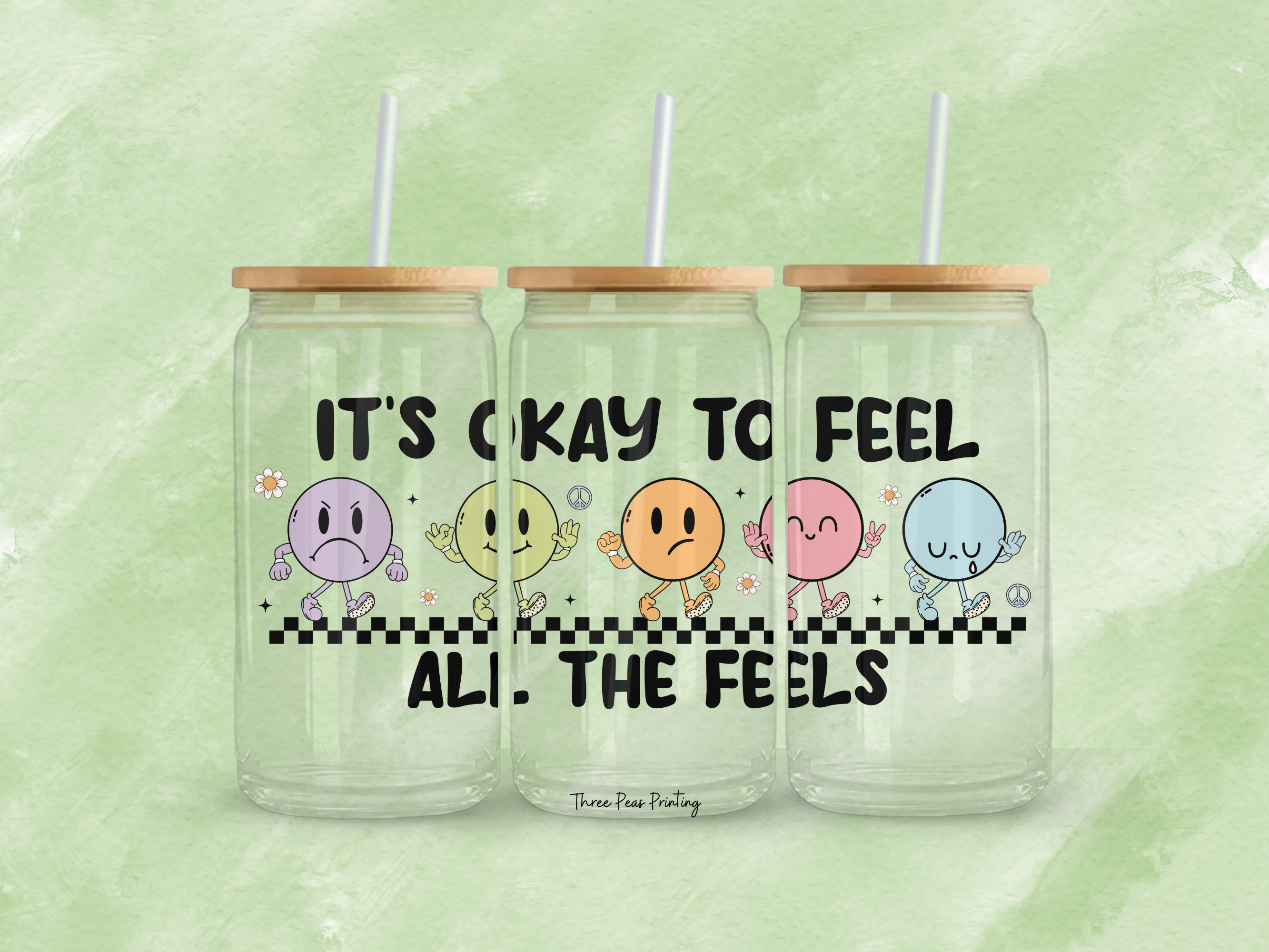 All the Feels Glass Can Cup