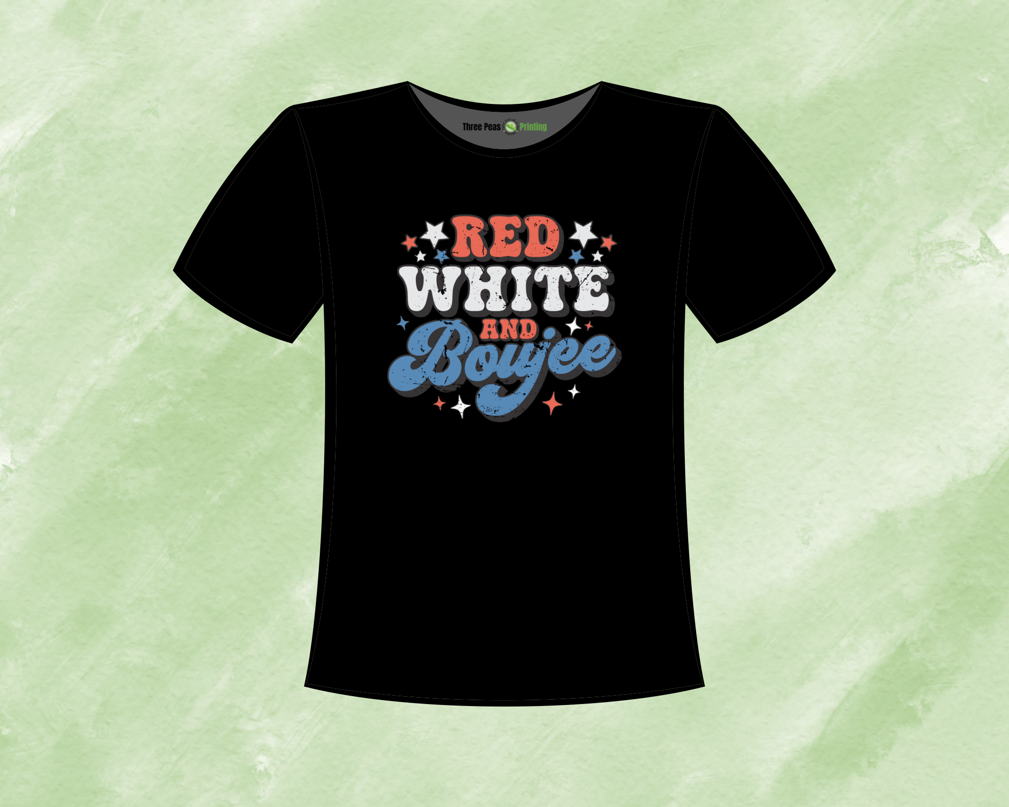 Red White & Boujee Tee