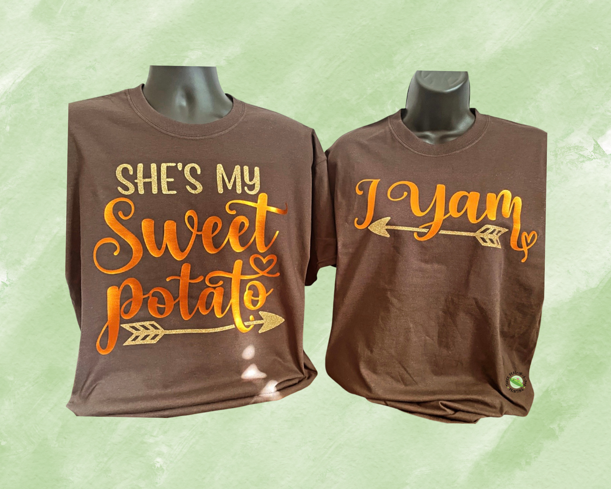 Sweet Potato Couple Tees