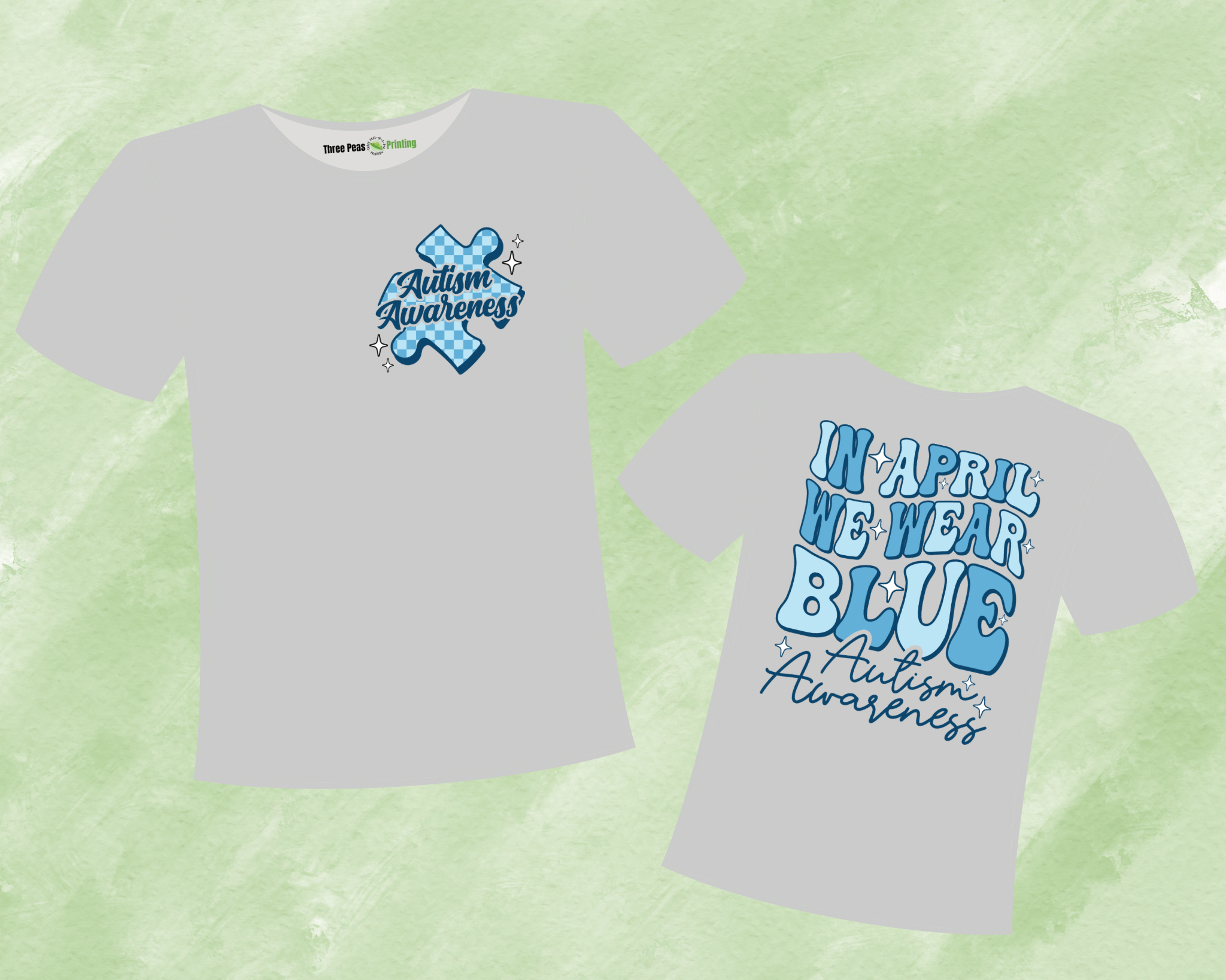 April Blue Autism Awareness Tee